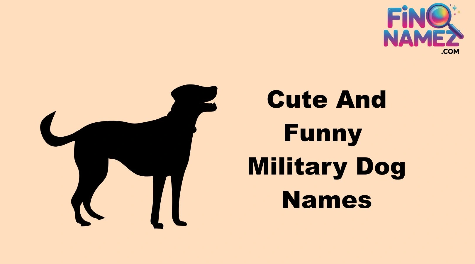 Cute And Funny Military Dog Names