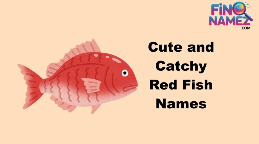 Cute and Catchy Red Fish Names