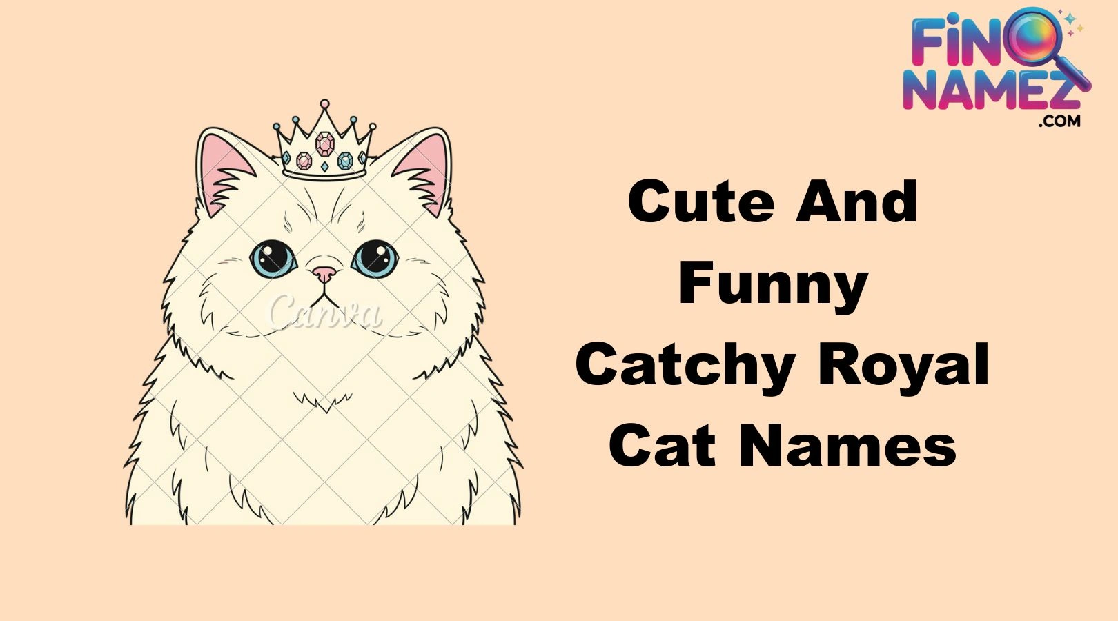 Cute And Funny Catchy Royal Cat Names
