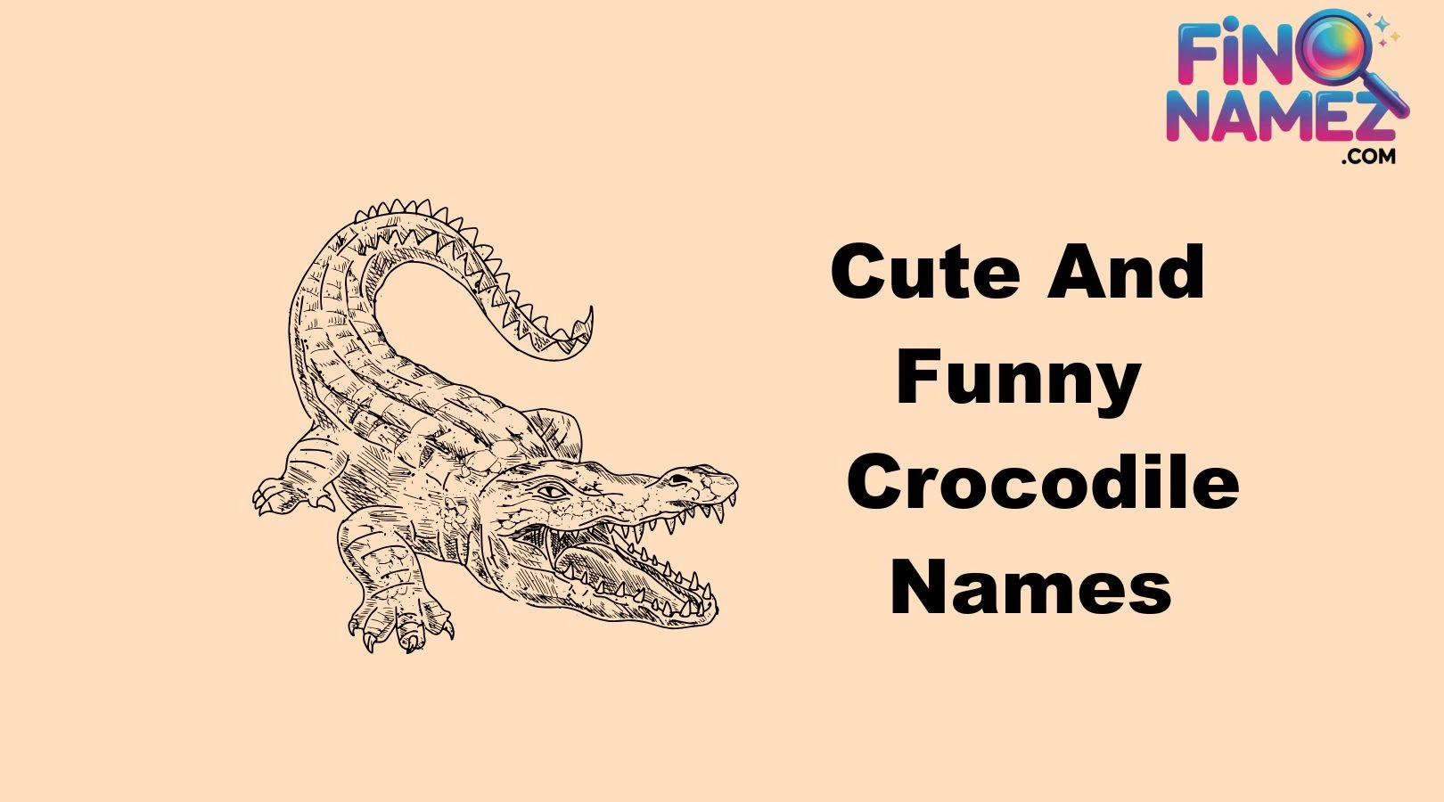 Cute And Funny Crocodile Names