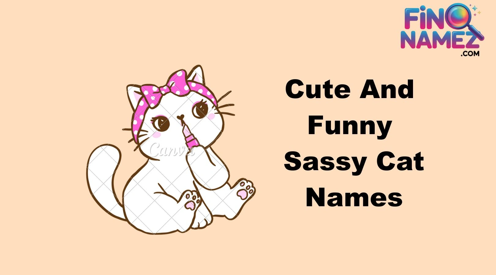 Cute And Funny Sassy Cat Names