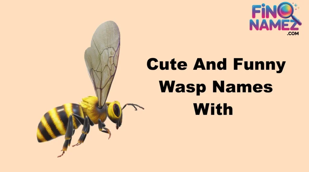 Cute And Funny Wasp