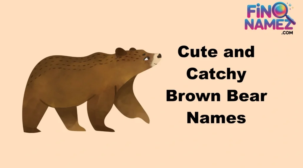 Cute and Catchy Brown Bear Names