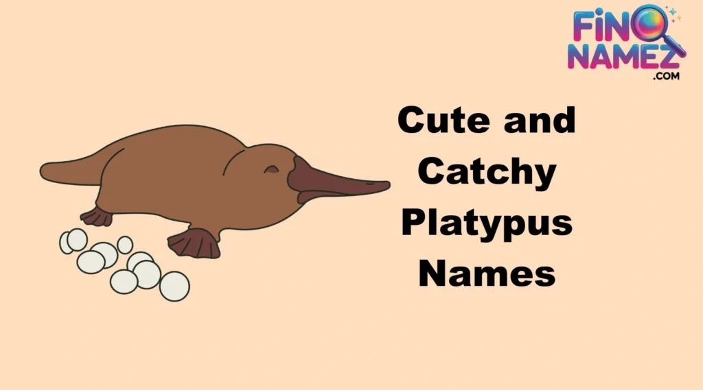 Cute and Catchy Platypus Names
