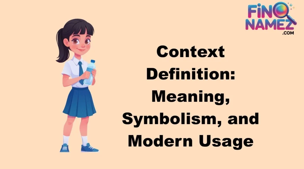 Context Definition: Meaning, Symbolism, and Modern Usage