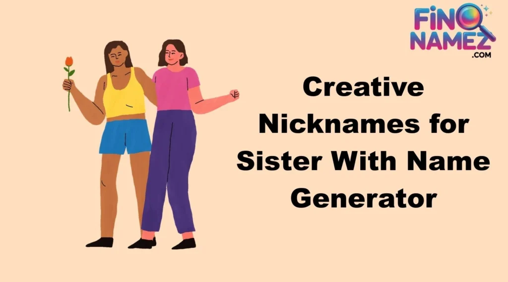 Creative Nicknames for Sister With Name Generator