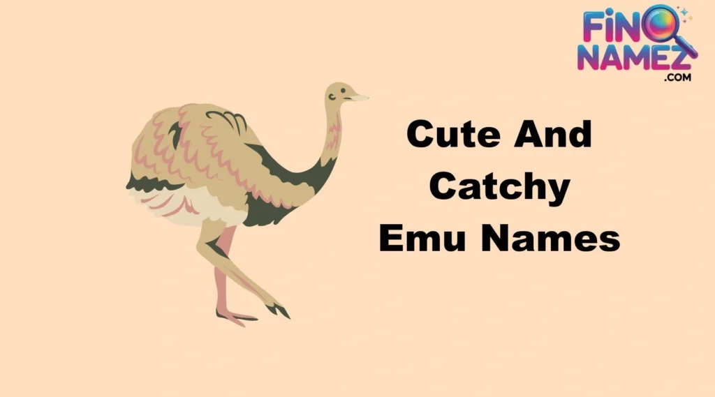 Cute And Catchy Emu Names
