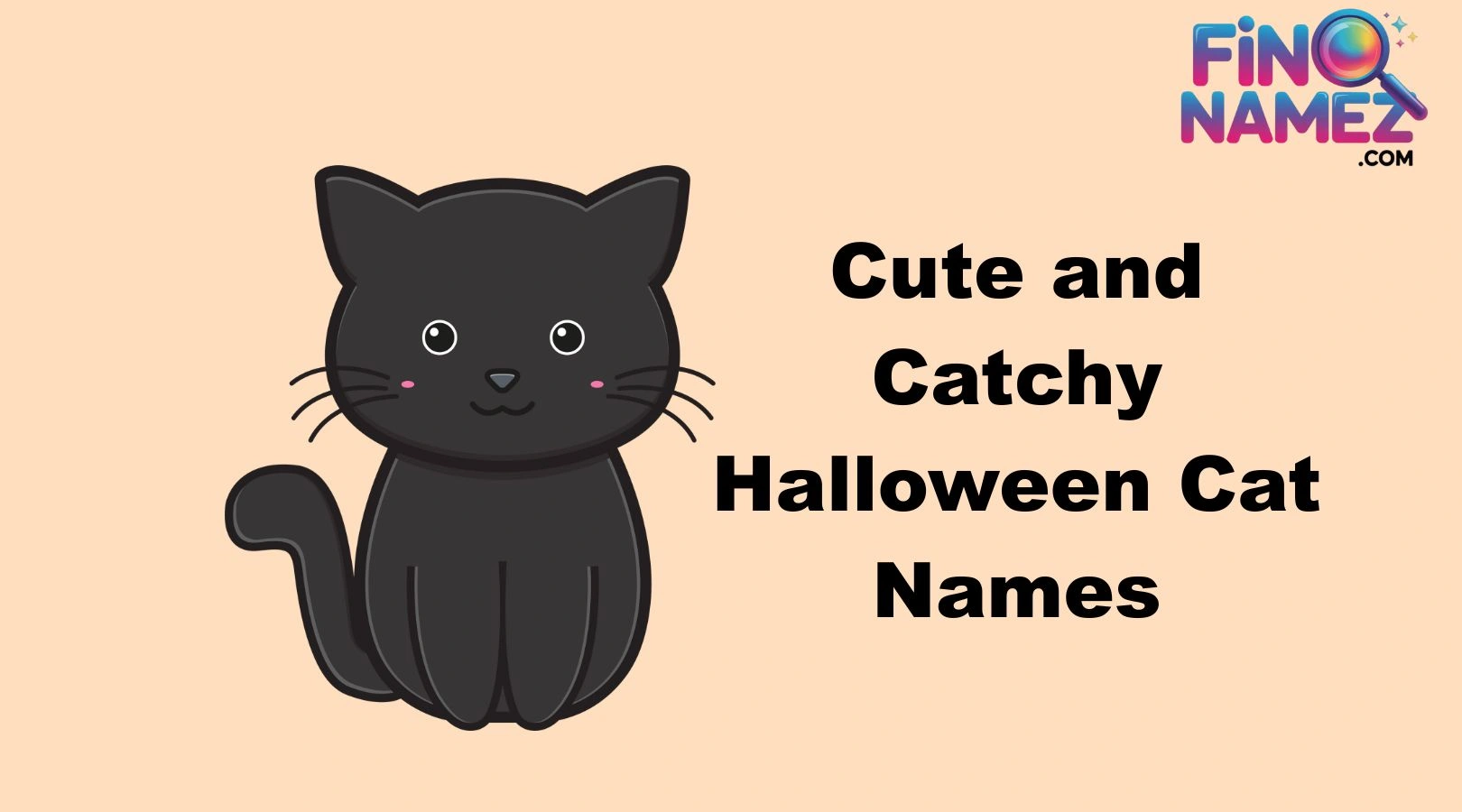 Cute and Catchy Halloween Cat Names