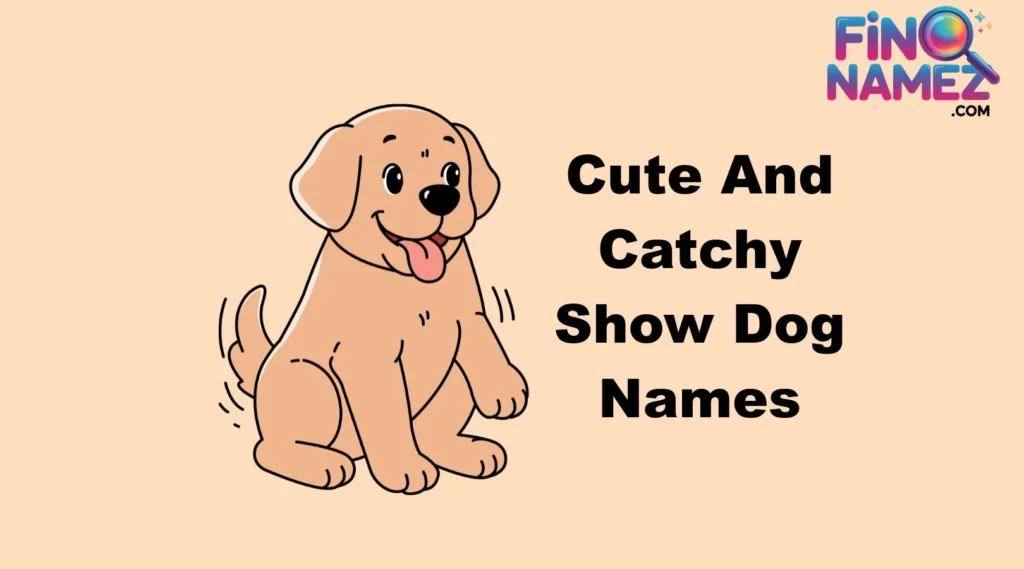 Cute And Catchy Show Dog Names